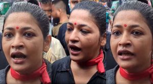 অভিনেত্রী আজমেরি হক বাঁধন। ছবি: ফেমবুক থেকে