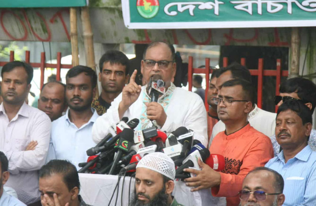 জনগণের ভোটে নির্বাচিত সরকার প্রতিষ্ঠার পথে বাধাদানকারী স্বাধীনতার শত্রু-দুদু