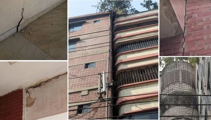 রাজধানীতে ভূমিকম্পে ক্ষতিগ্রস্ত ভবনের তালিকা প্রকাশ