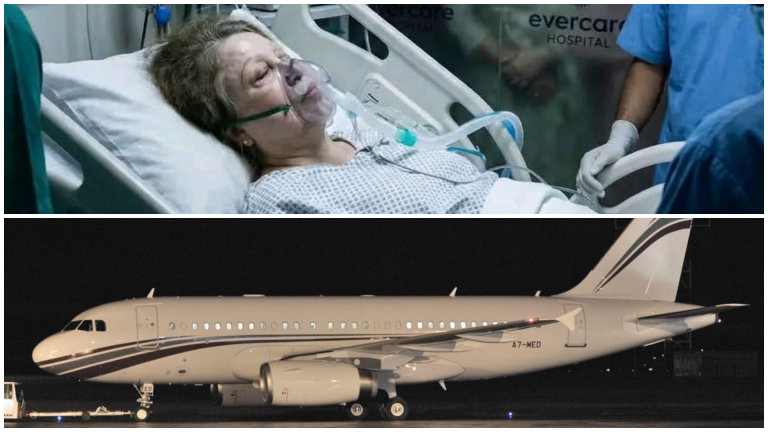 মেডিকেল বোর্ড সবুজ সংকেত দিলেই ঢাকায় আসবে কাতার রয়েল এয়ার অ্যাম্বুলেন্স